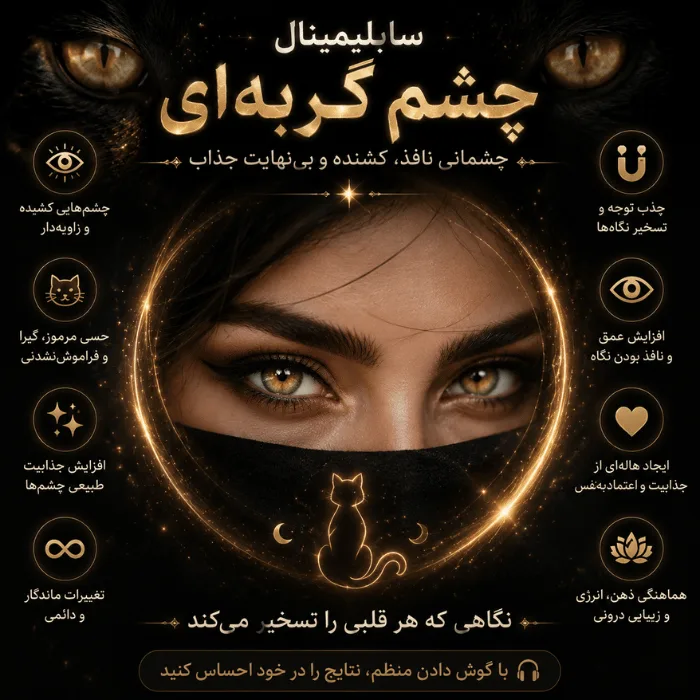 سابلیمینال چشم گربه ای