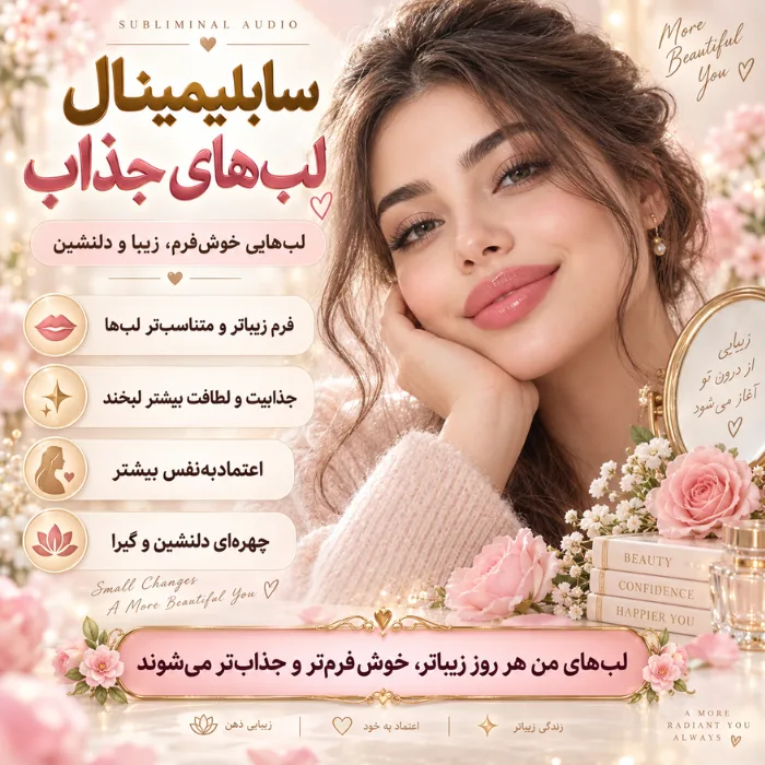 سابلیمینال لب های جذاب